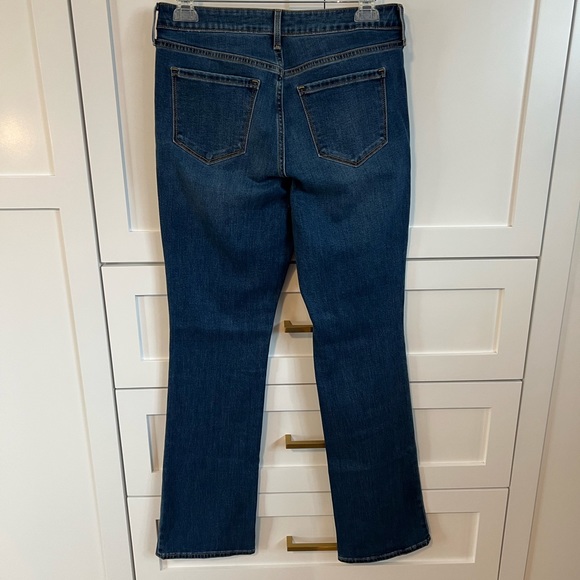 Old Navy Mid Rise Kicker Boot Cut Jeans - Picture 2 of 5